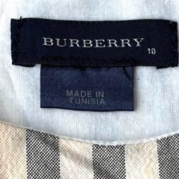 Burberry Nova Check Sheath Buckle Pleated Ruffle Sleeveless Heritage Dress - Picture 7 of 7